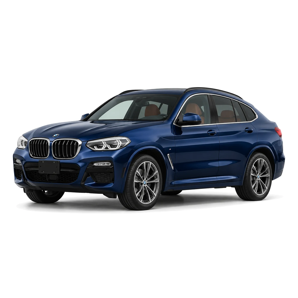 BMW X4 xDrive 2019 azul blindaje Nivel 3