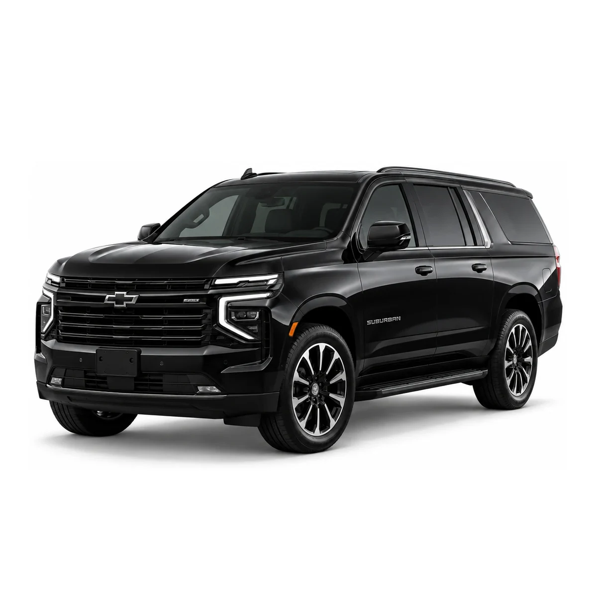 Chevrolet Suburban HC 2026 negra blindaje WBA 5 Plus