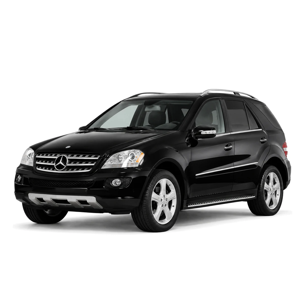 Mercedes-Benz ML500 2007 negra blindaje WBA 3 Plus